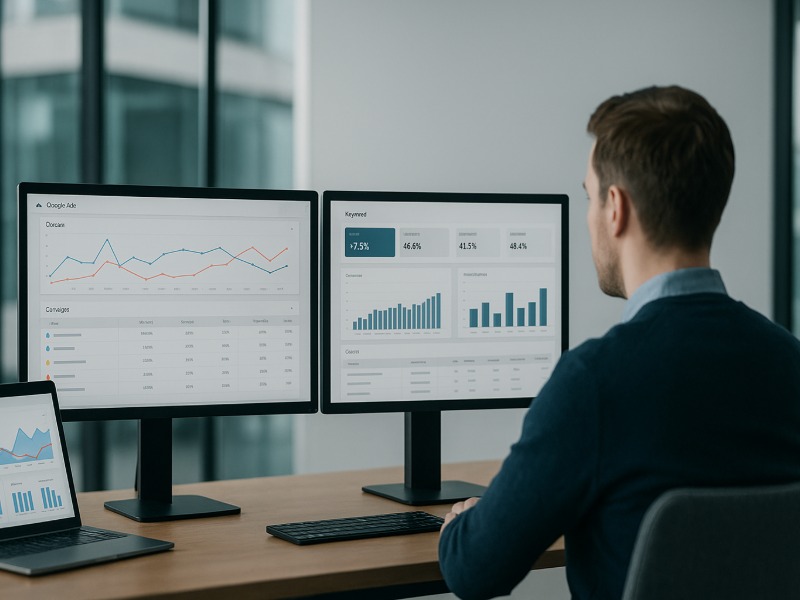 Google Ads and PPC management services 2025 for targeted advertising and ROI growth